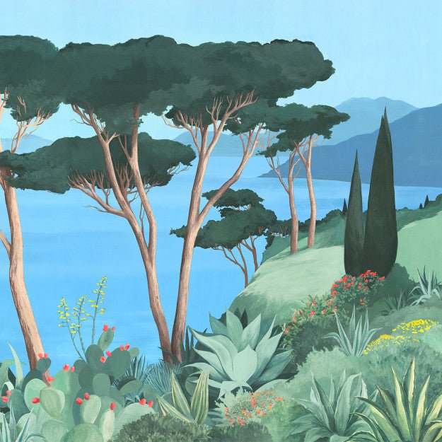 Les Dominotiers Lago in Fiore Behang DOM 5100 - LAB COLOUR THE WORLD