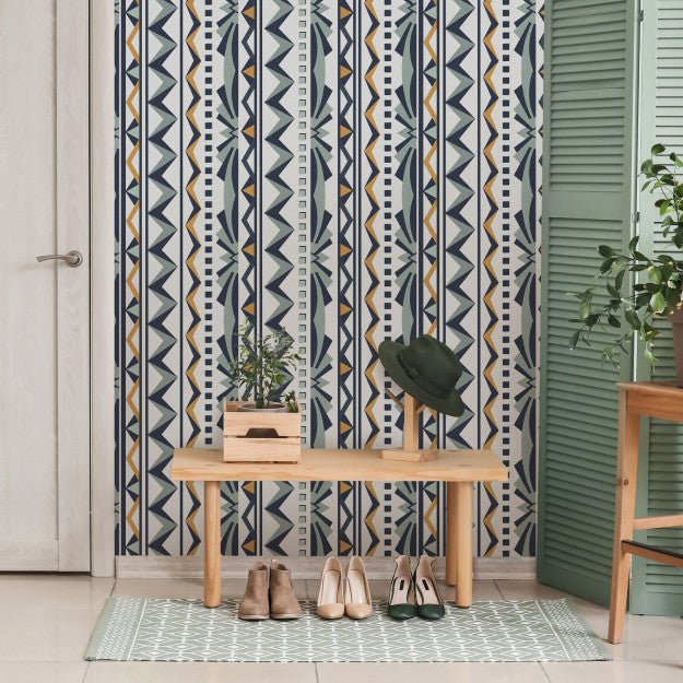 Les Dominotiers Luxor Behang DOM 4014 - LAB COLOUR THE WORLD