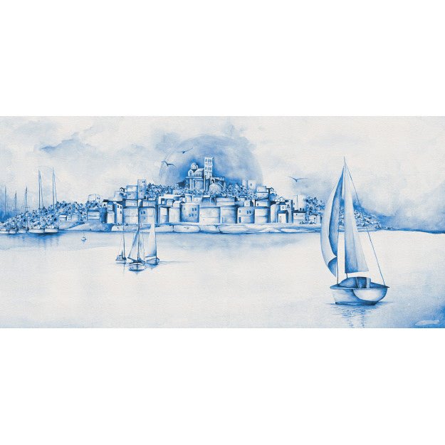 Les Dominotiers Massilia Behang DOM 5006 - LAB COLOUR THE WORLD
