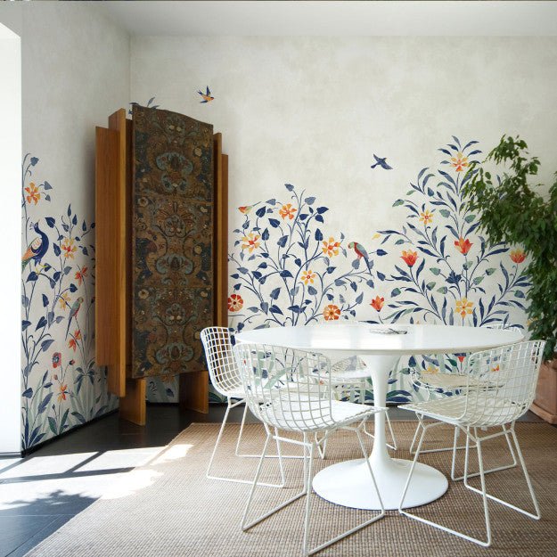 Les Dominotiers Palais floral Behang DOM 6007 - LAB COLOUR THE WORLD