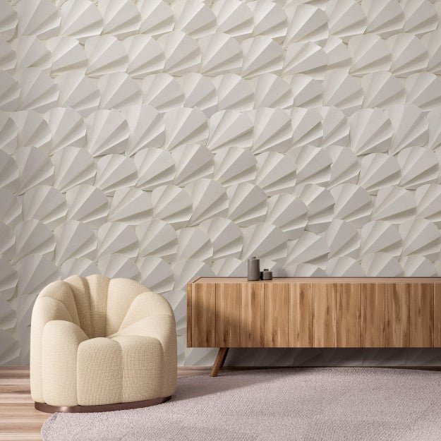 Les Dominotiers Paper scales Behang DOM 906 - LAB COLOUR THE WORLD