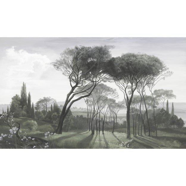 Les Dominotiers Provence grisaille Behang DOM 5116 - LAB COLOUR THE WORLD