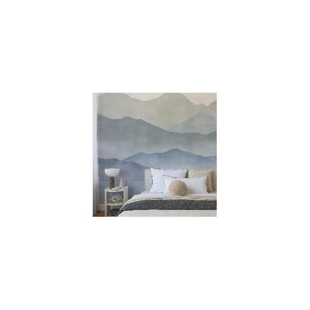 Les Dominotiers Spring lake abstract Behang DOM 5104-1 - LAB COLOUR THE WORLD