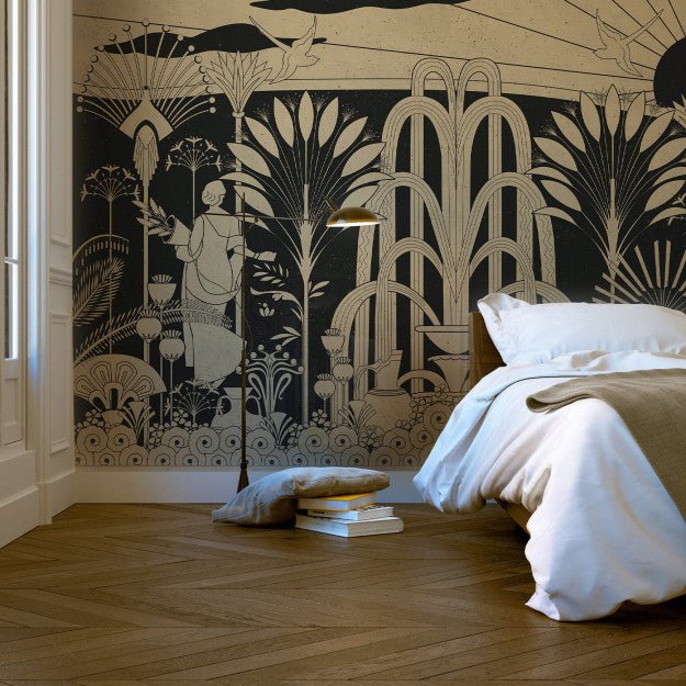 Les Dominotiers Thetys Behang DOM 4019 - LAB COLOUR THE WORLD
