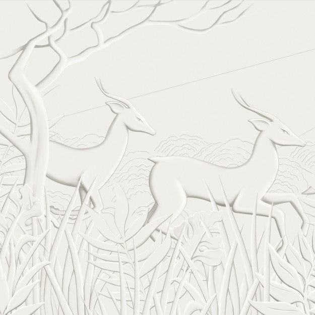Les Dominotiers Les Trois Antilopes Behang DOM 807