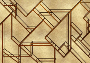 Coordonné Random Metallics LGeometric behang 9600400G behang afbeelding 1