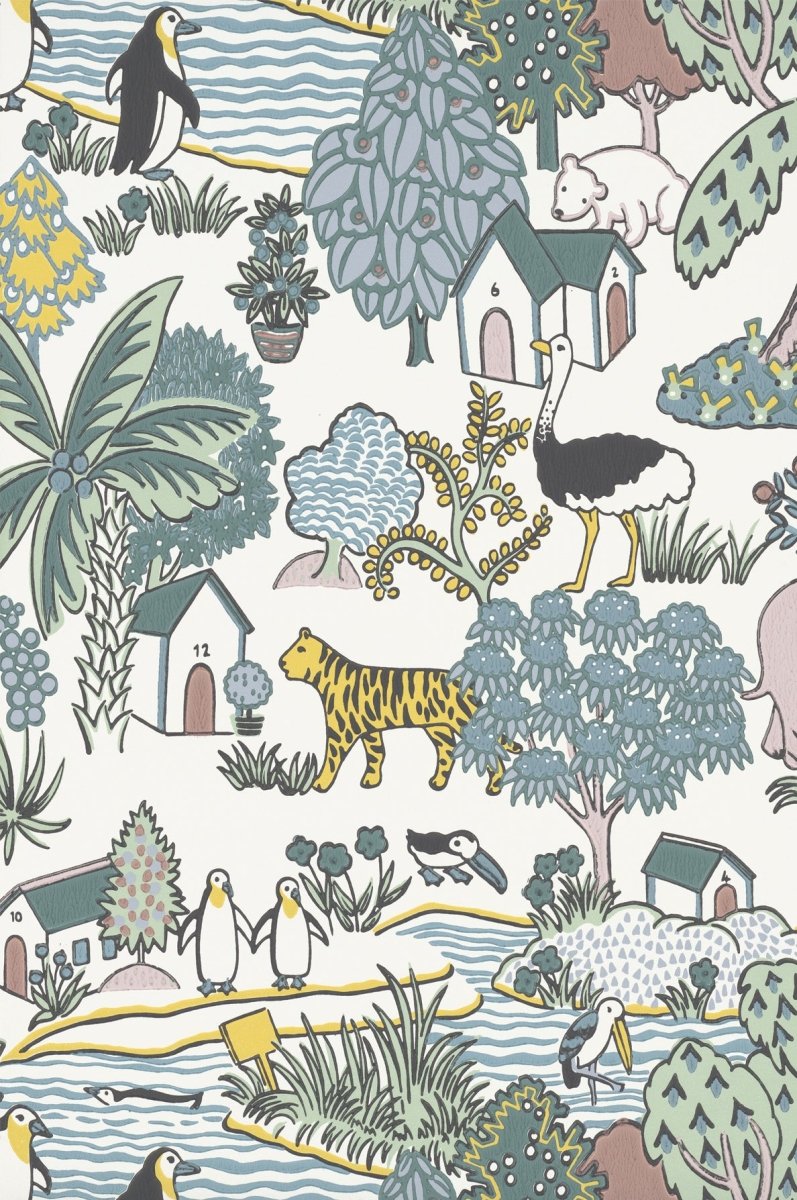 Little Greene Animal Kingdom Behang 0231ANFLORE - LAB COLOUR THE WORLD