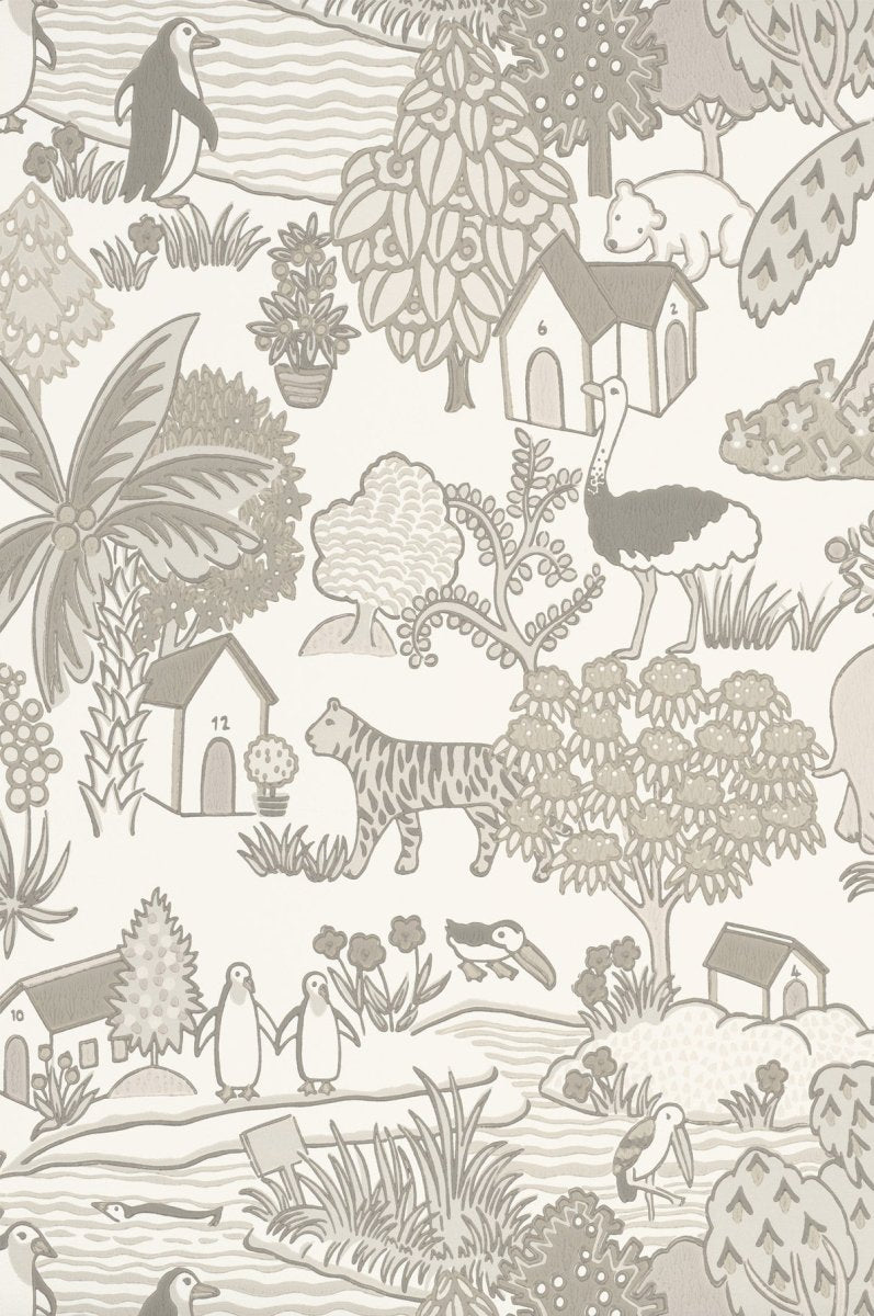 Little Greene Animal Kingdom Behang 0231ANPORTL - LAB COLOUR THE WORLD