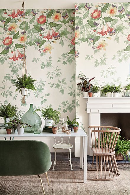 Little Greene Asterid Behang 0291ASLANTE - LAB COLOUR THE WORLD