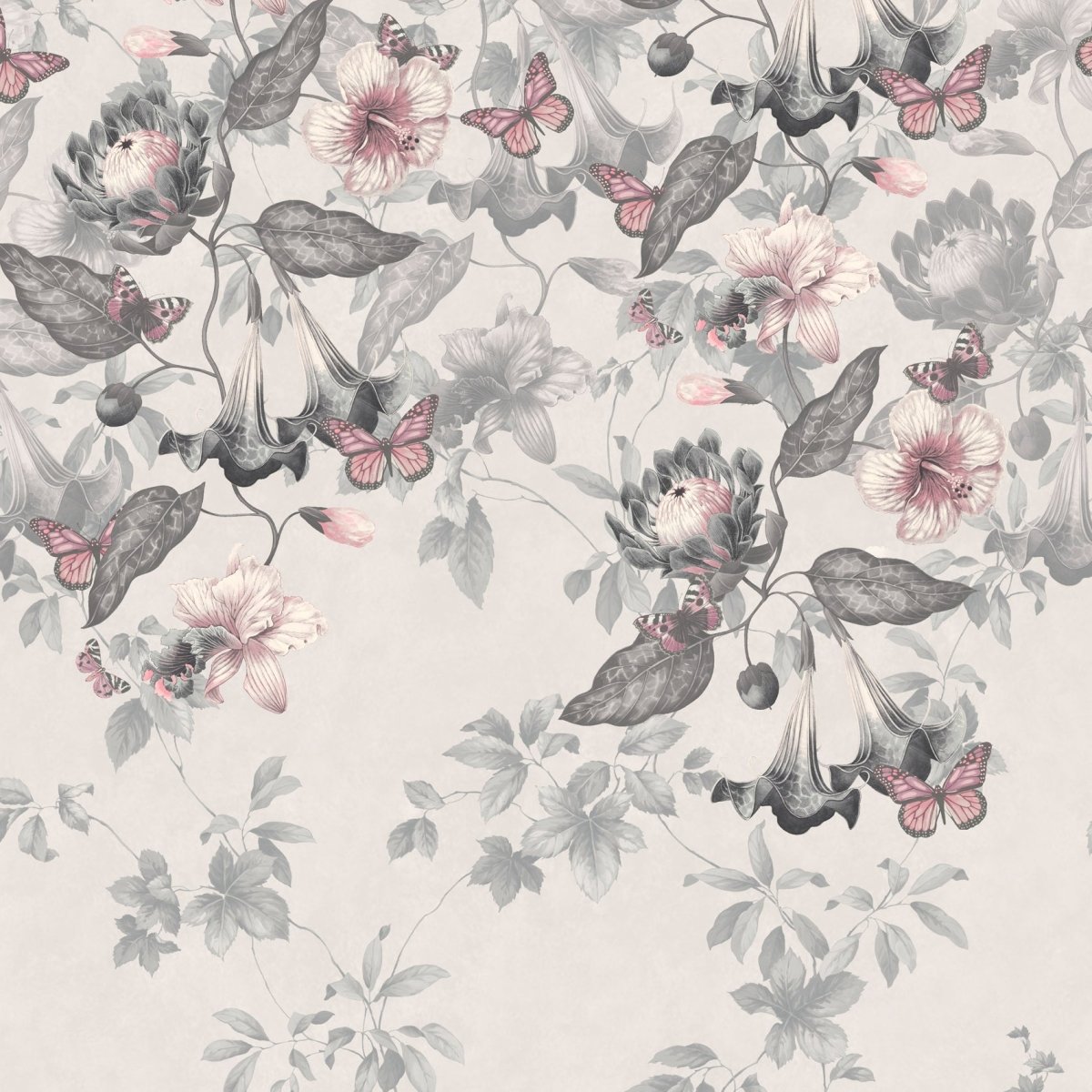 Little Greene Asterid Behang 0291ASNIGHT - LAB COLOUR THE WORLD