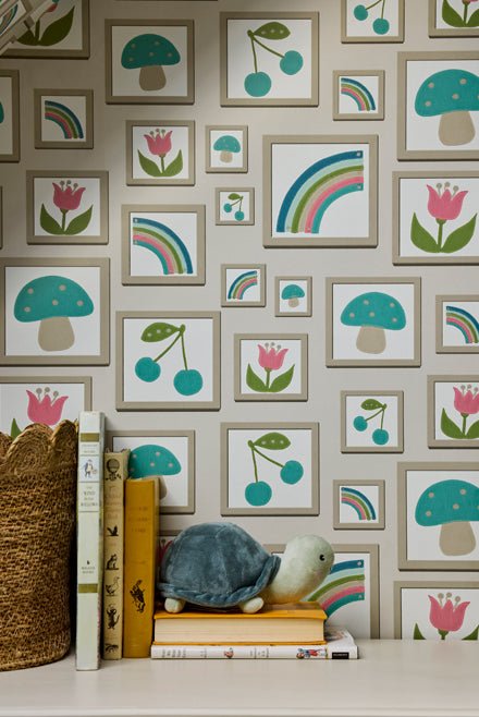 Little Greene Balance Behang 0231BAPORTL - LAB COLOUR THE WORLD