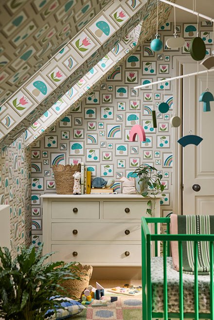 Little Greene Balance Behang 0231BAPORTL - LAB COLOUR THE WORLD