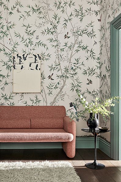 Little Greene Belton Scenic Behang 0245BSOYST1 - LAB COLOUR THE WORLD