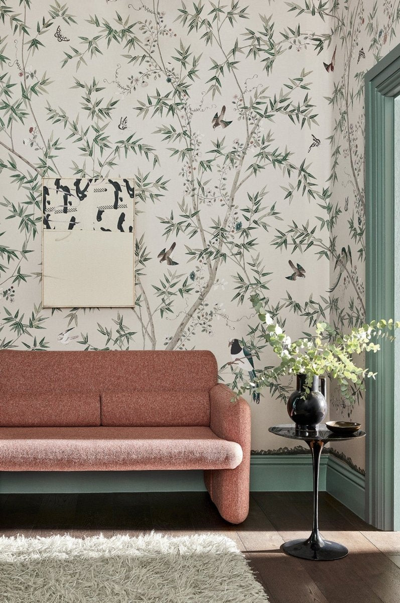 Little Greene Belton Scenic Behang 0245BSOYST1 - LAB COLOUR THE WORLD