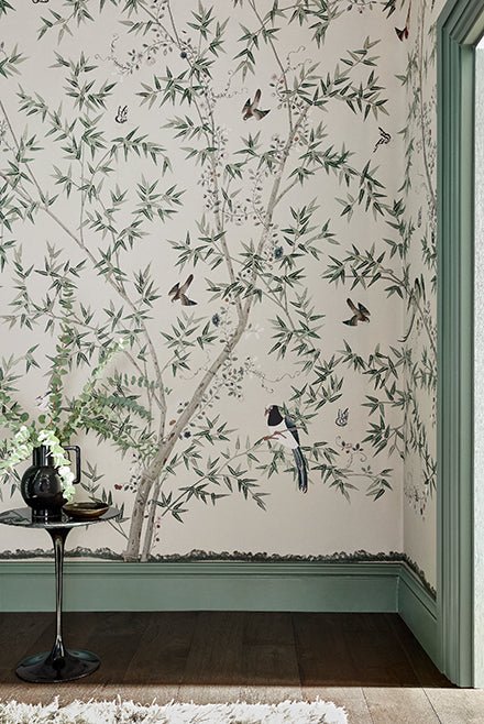 Little Greene Belton Scenic Behang 0245BSOYST1 - LAB COLOUR THE WORLD