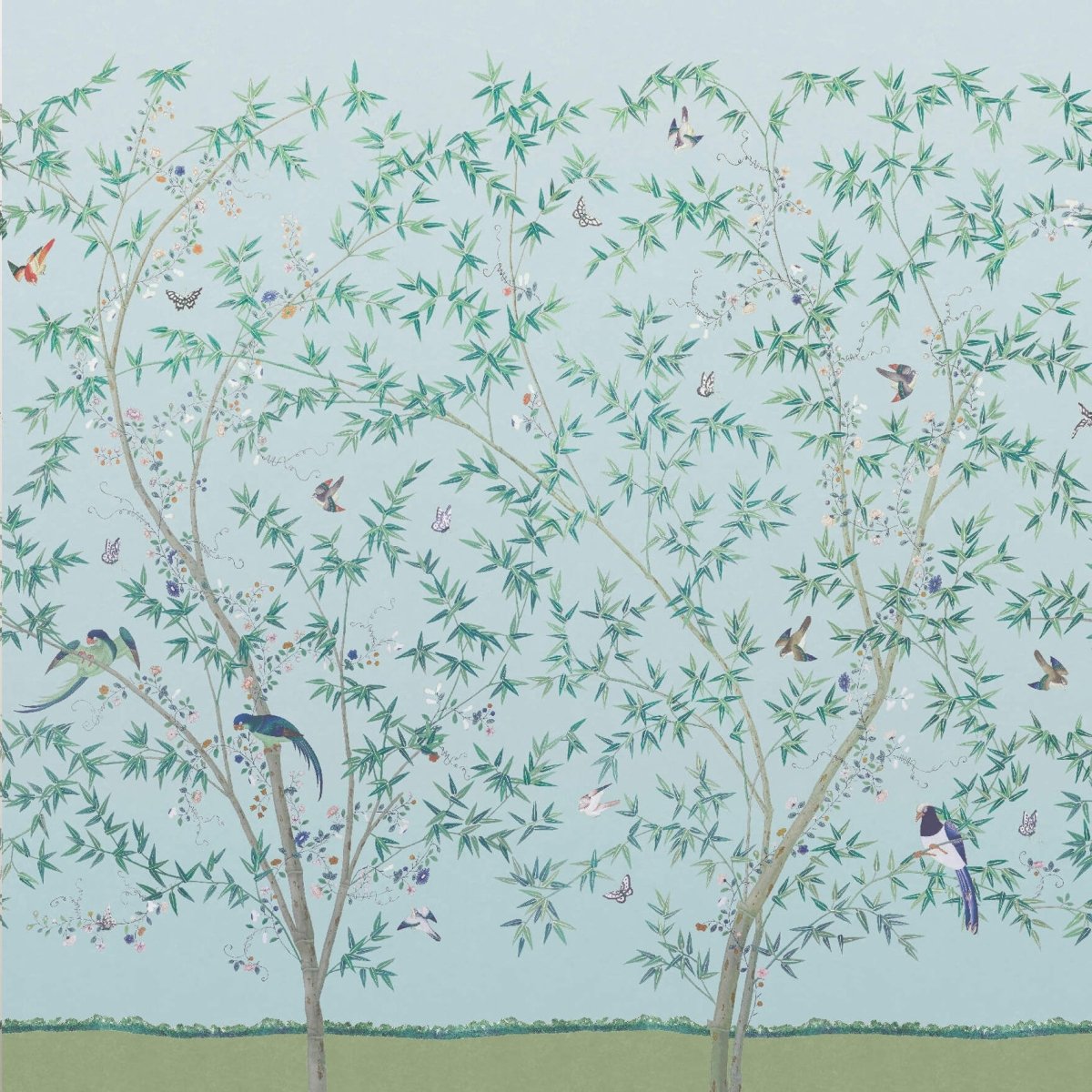 Little Greene Belton Scenic Behang 0245BSPAVI1 - LAB COLOUR THE WORLD