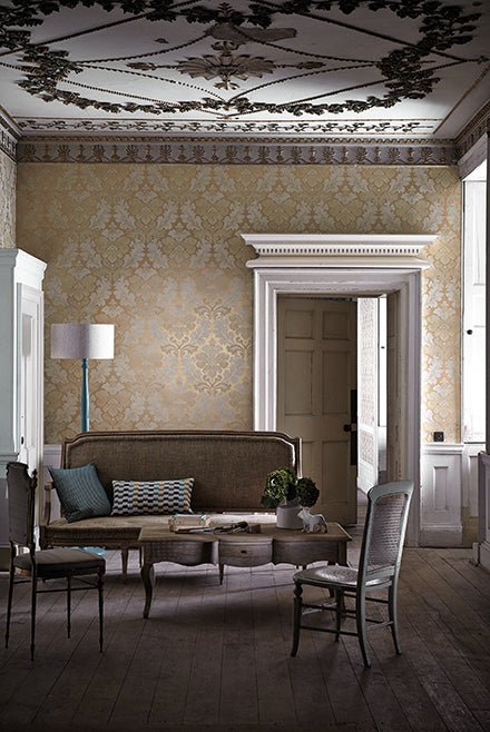 Little Greene Bonaparte Behang 0284BPPUREG - LAB COLOUR THE WORLD