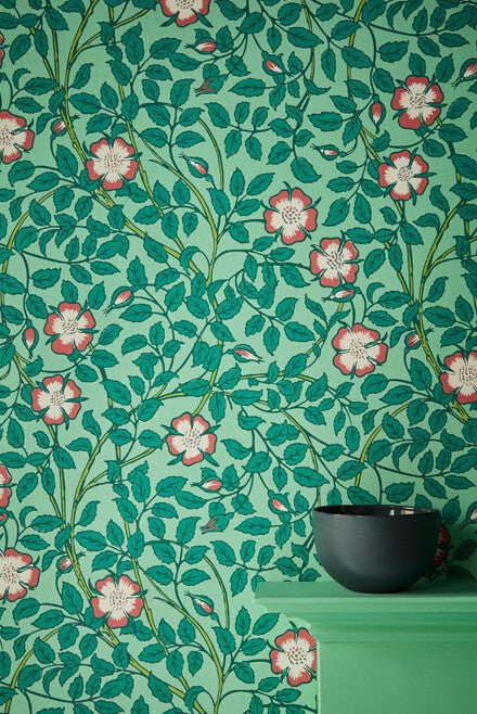 Little Greene Briar Rose Behang 0263BRGVERD - LAB COLOUR THE WORLD