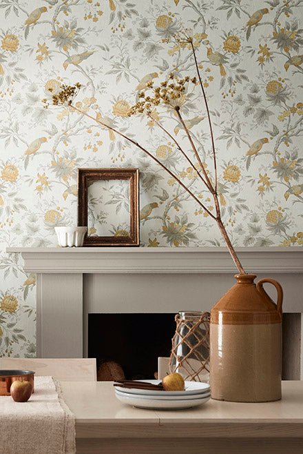 Little Greene Brooke House Behang 0291BRCINDE - LAB COLOUR THE WORLD
