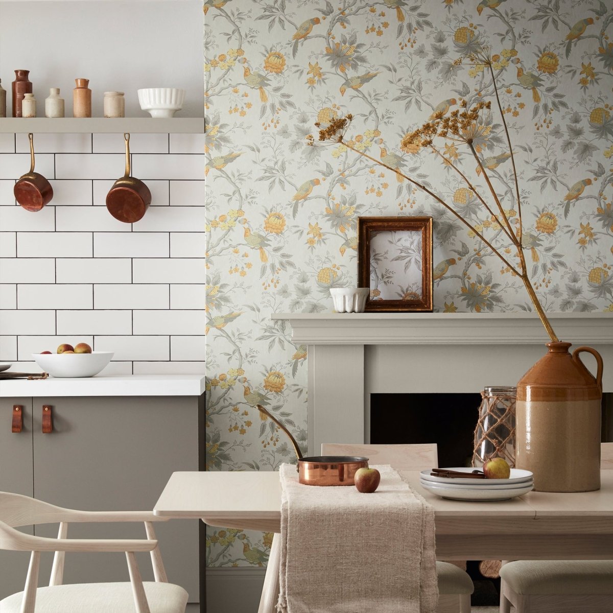 Little Greene Brooke House Behang 0291BRCINDE - LAB COLOUR THE WORLD