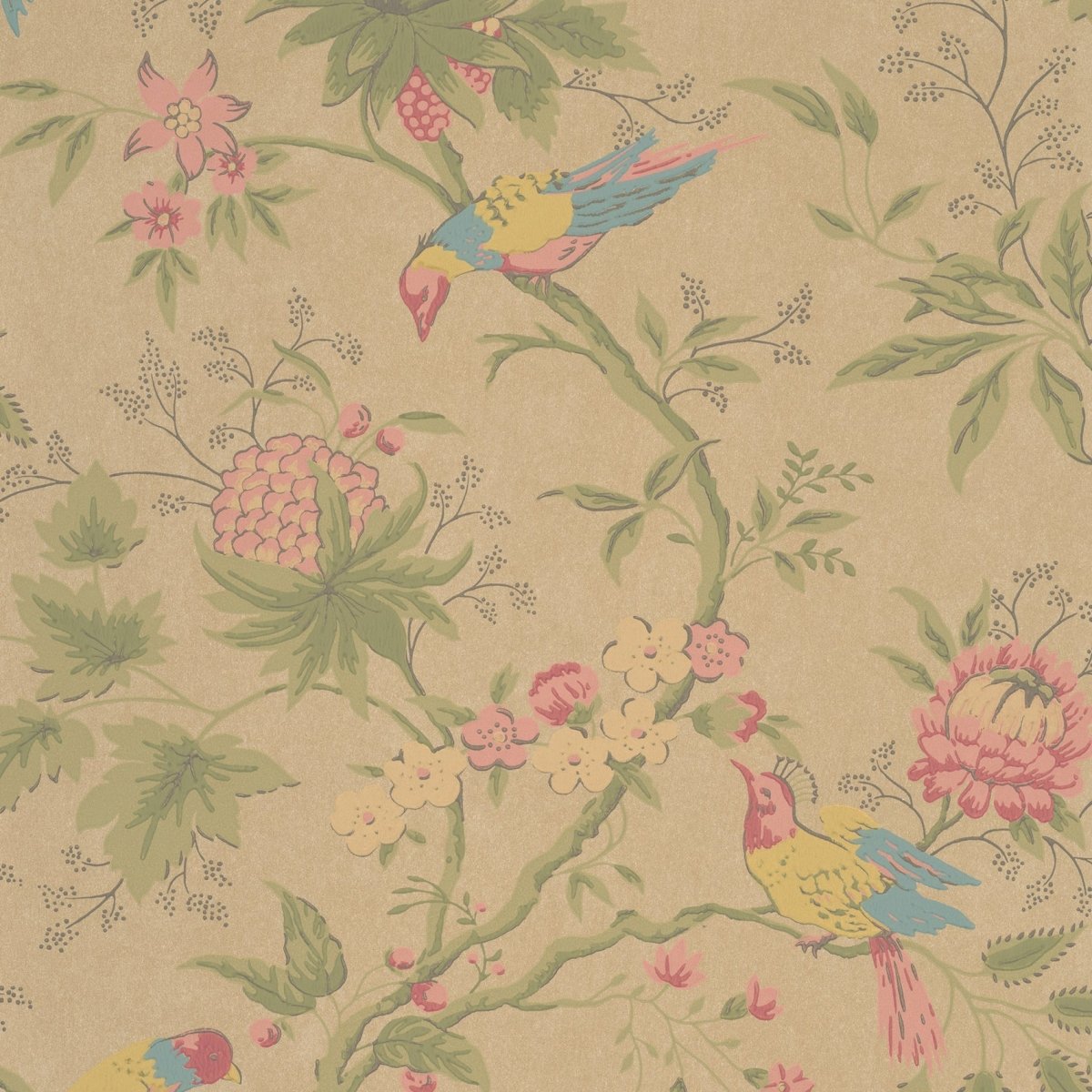 Little Greene Brooke House Behang 0291BRPARCH - LAB COLOUR THE WORLD