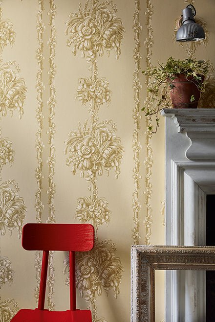 Little Greene Chelsea Bridge Behang 0251CBHALCY - LAB COLOUR THE WORLD