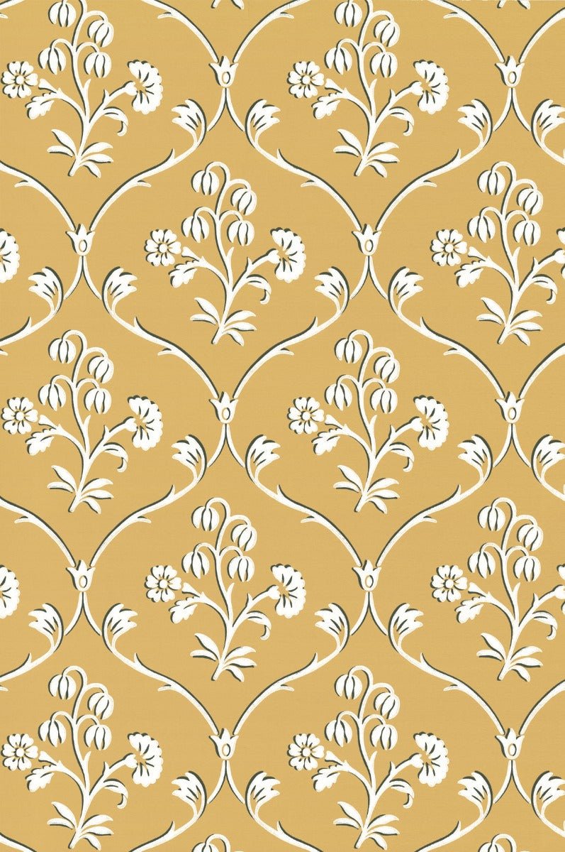 Little Greene Cranford Behang 0277CFWHEAT - LAB COLOUR THE WORLD