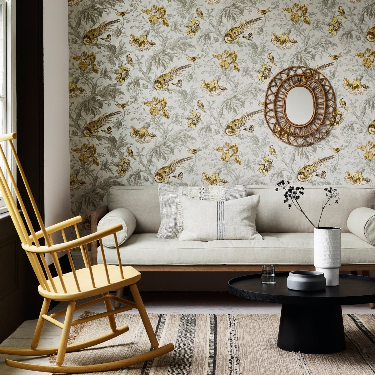 Little Greene Crowe Hall Lane Behang 0291CRGILTZ - LAB COLOUR THE WORLD
