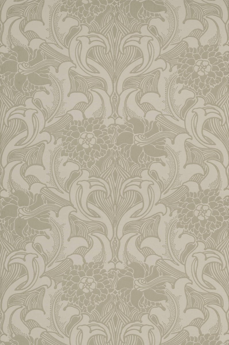 Little Greene Dahlia Scroll Behang 0263DAFRENC - LAB COLOUR THE WORLD