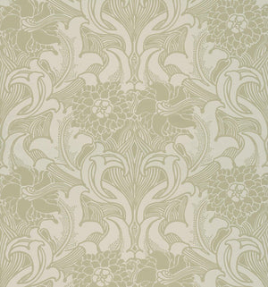 Little Greene Dahlia Scroll Behang 0263DAMIRRO - LAB COLOUR THE WORLD