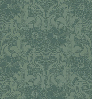 Little Greene Dahlia Scroll Behang 0263DATEAWI - LAB COLOUR THE WORLD