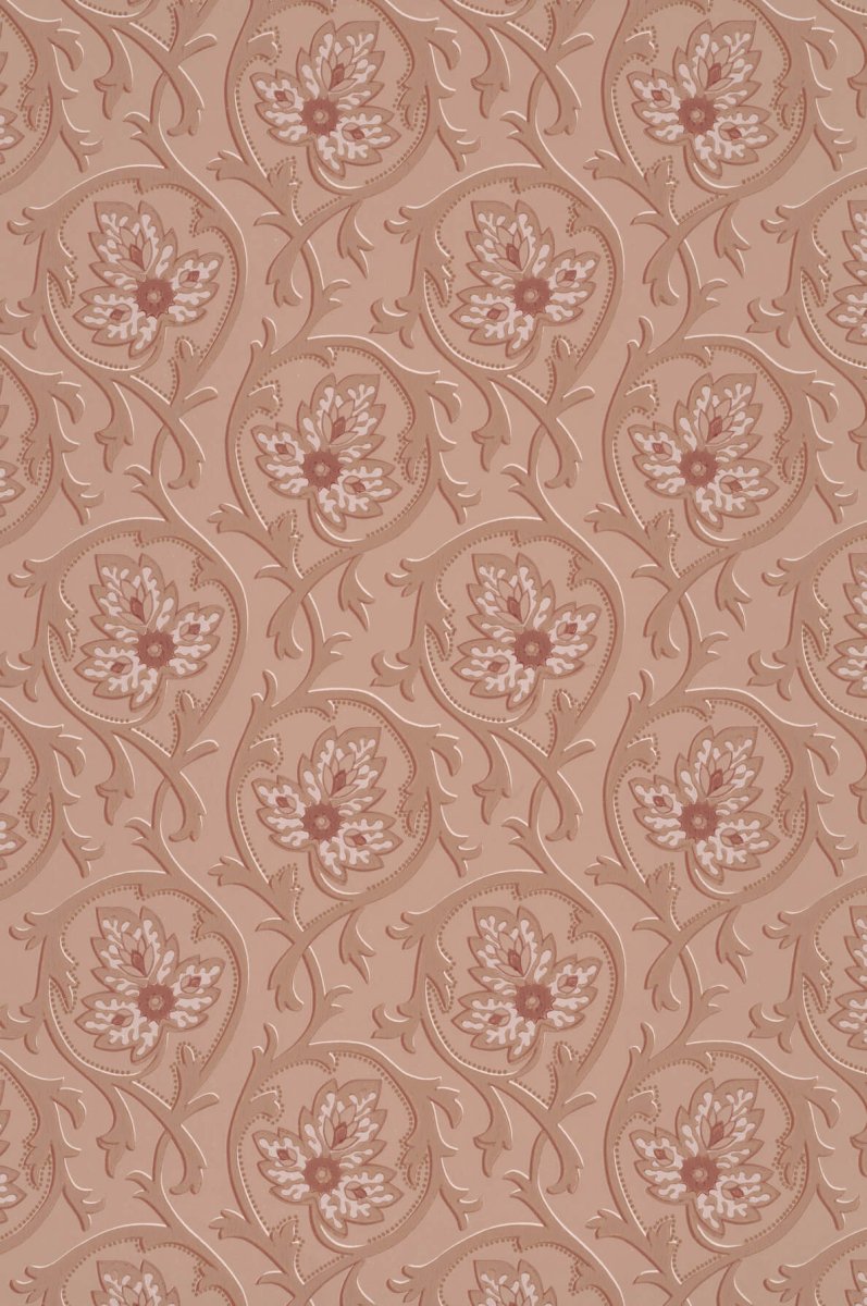 Little Greene Hoja Behang 0263HOHELLE - LAB COLOUR THE WORLD