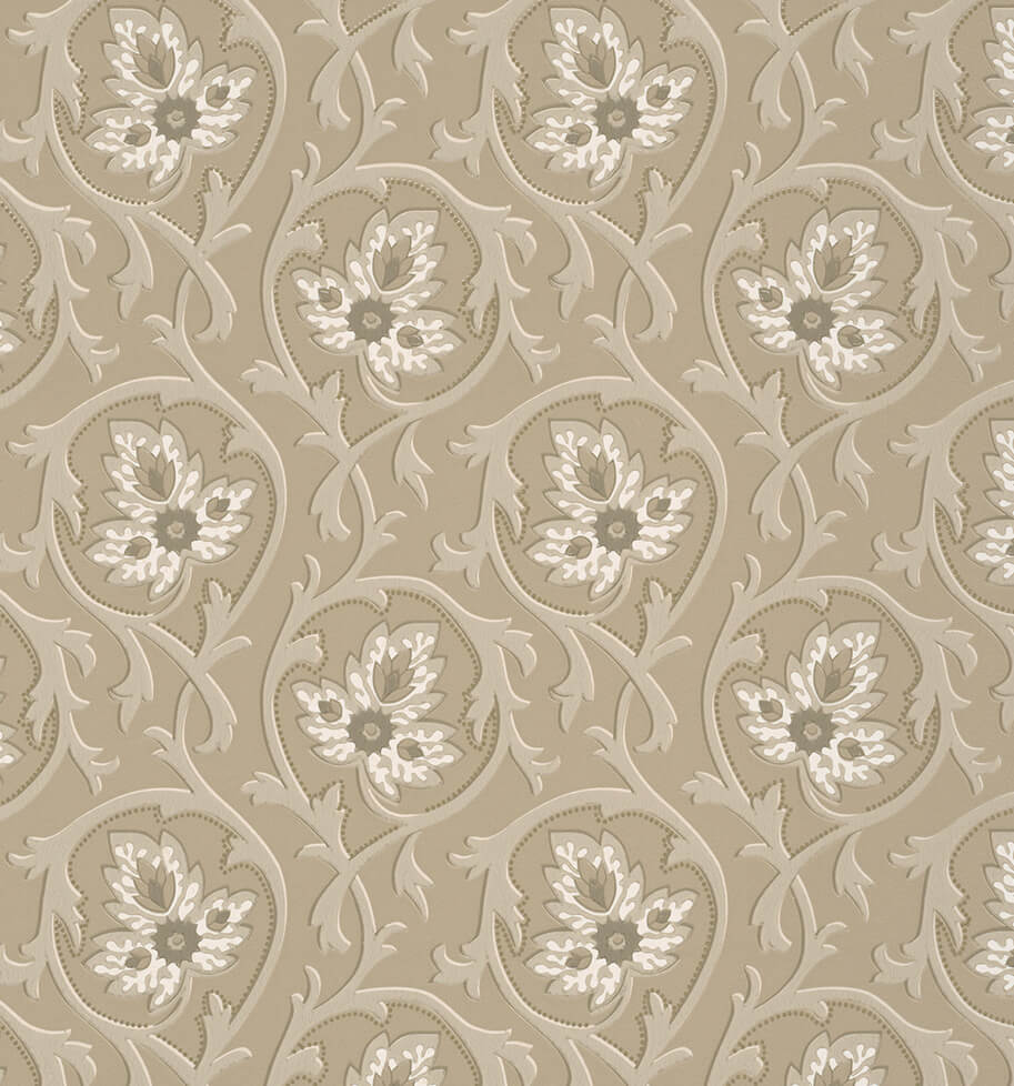 Little Greene Hoja Behang 0263HOPORTL - LAB COLOUR THE WORLD