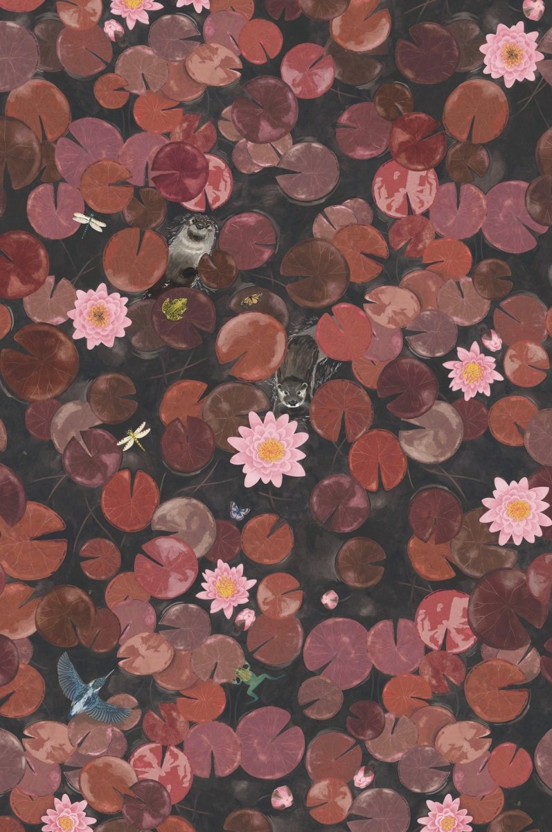 Little Greene Lily Pads Behang 0234LPADVEN - LAB COLOUR THE WORLD