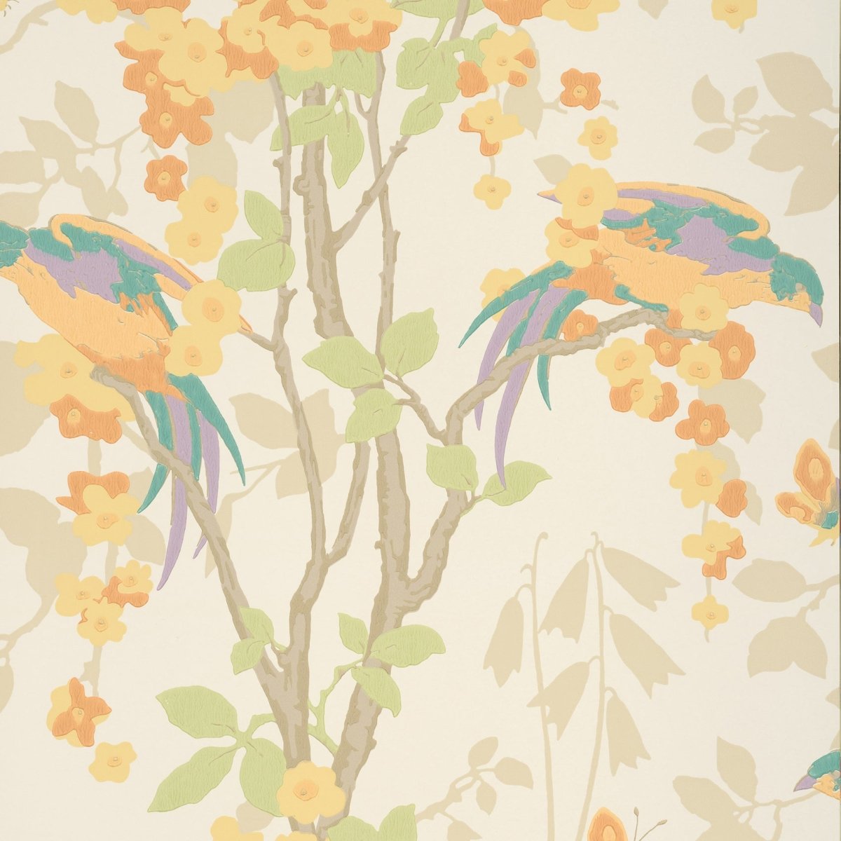 Little Greene Loriini Behang 0291LONOUVE - LAB COLOUR THE WORLD