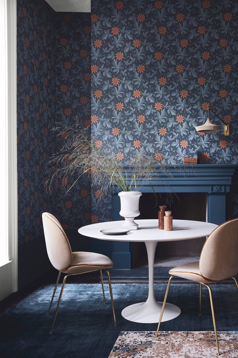 Little Greene Monroe Behang 0291MONIGHT - LAB COLOUR THE WORLD