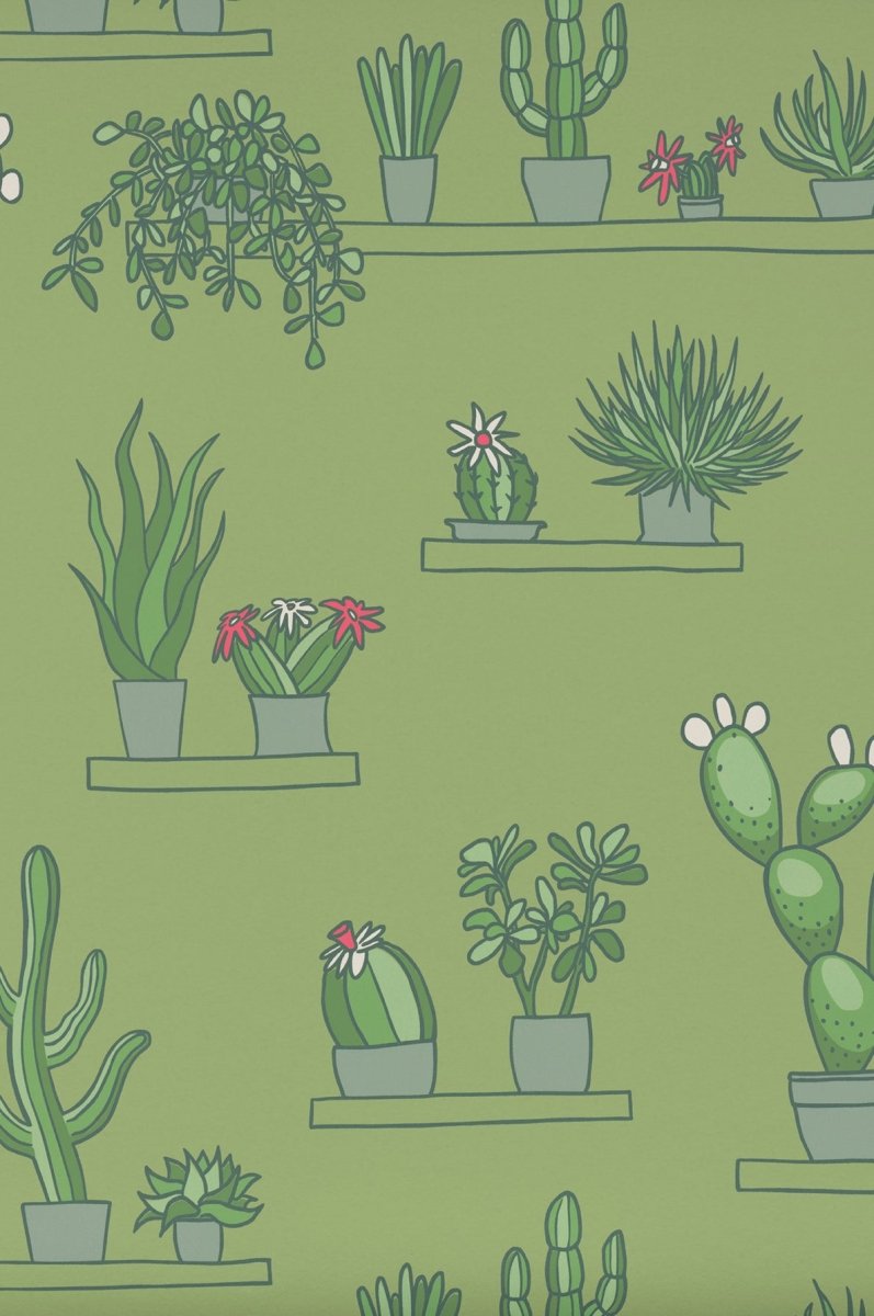Little Greene Mr Straw's Greenhouse Behang 0234SGGARDE - LAB COLOUR THE WORLD