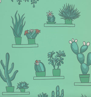 Little Greene Mr Straw's Greenhouse Behang 0234SGGREEN - LAB COLOUR THE WORLD