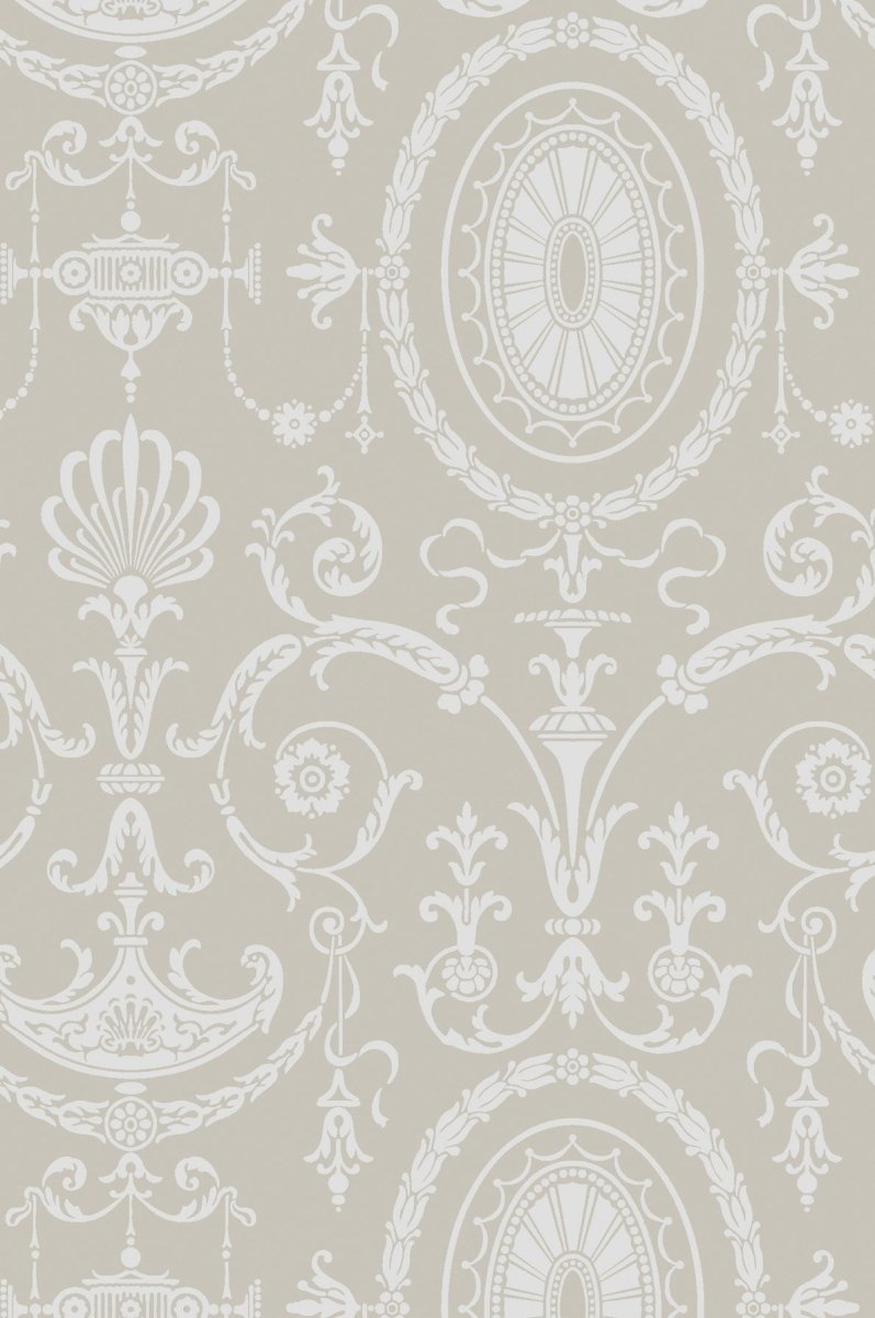 Little Greene Pall Mall Behang 0251PMBRUME - LAB COLOUR THE WORLD