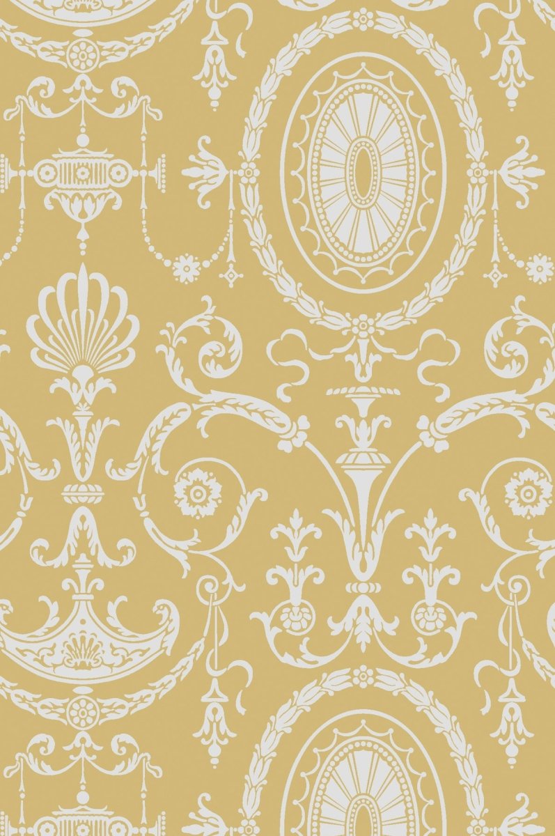 Little Greene Pall Mall Behang 0251PMVERME - LAB COLOUR THE WORLD