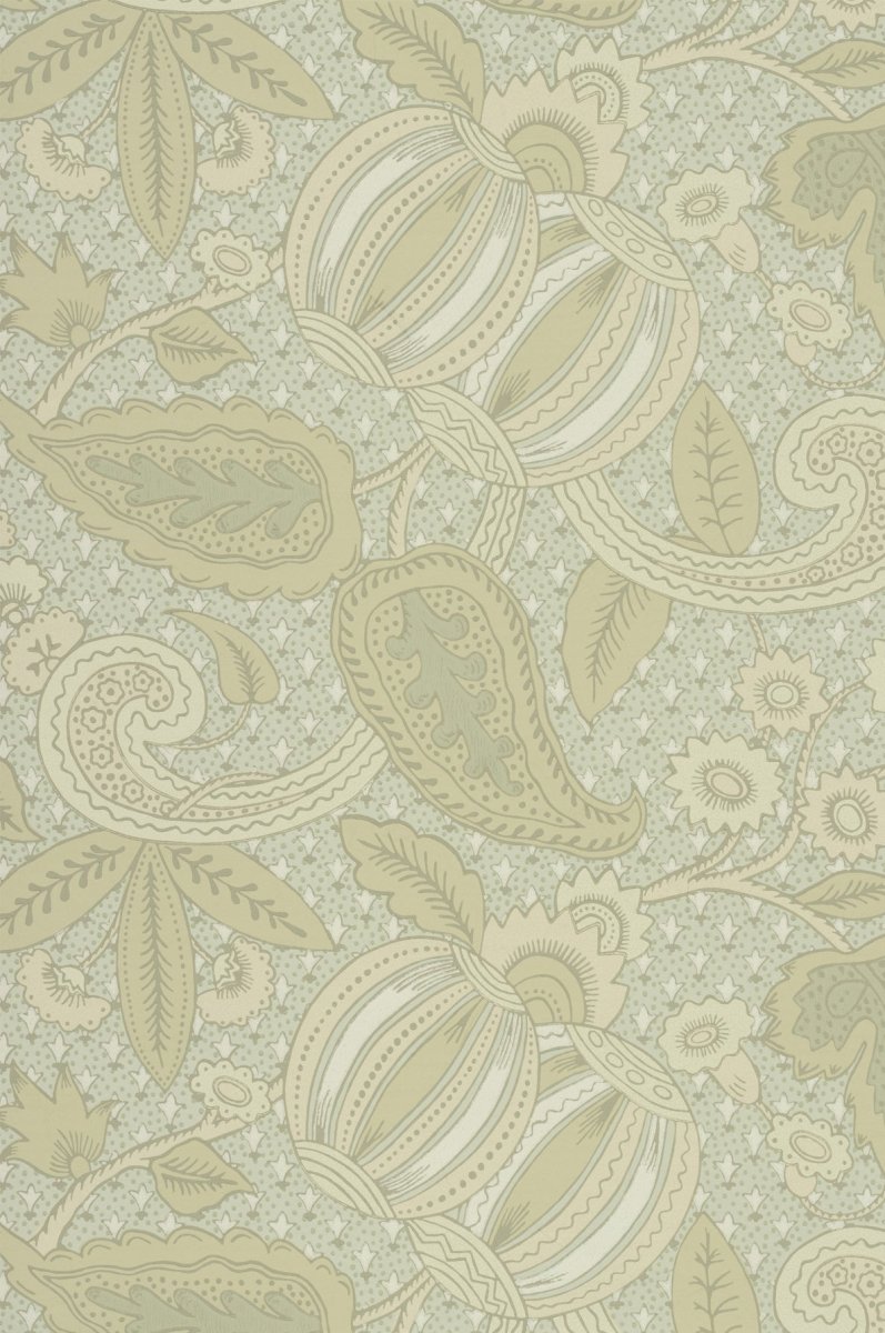 Little Greene Pomegranate Behang 0245POGREEN - LAB COLOUR THE WORLD