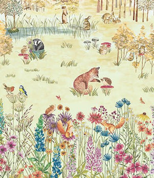 Little Greene Potter's Woodland Behang 0231POHARVE - LAB COLOUR THE WORLD