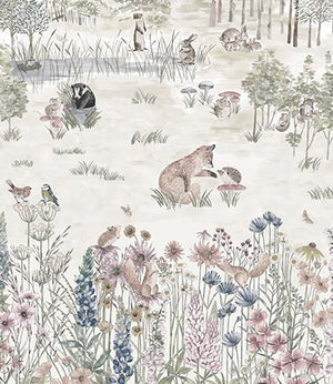 Little Greene Potter's Woodland Behang 0231POSOLST - LAB COLOUR THE WORLD