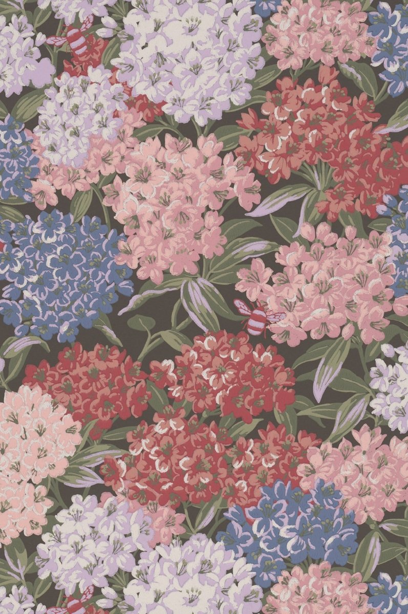 Little Greene Rhododendron Walk Behang 0234RWINVIS - LAB COLOUR THE WORLD