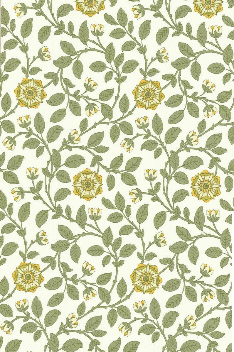 Little Greene Richmond Green Behang 0251RGGUINE - LAB COLOUR THE WORLD