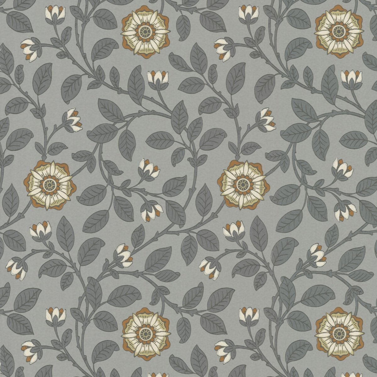 Little Greene Richmond Green Behang 0251RGPLATI - LAB COLOUR THE WORLD