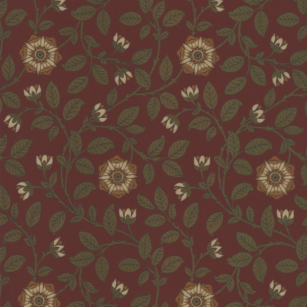 Little Greene Richmond Green Behang 0251RGREVIR - LAB COLOUR THE WORLD