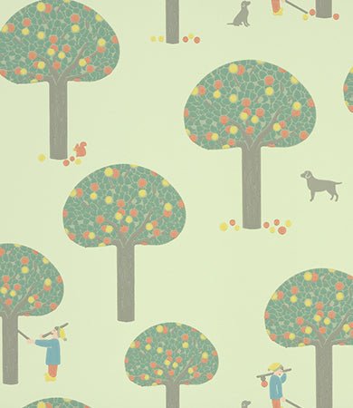 Little Greene Rodney Street Behang 0231ROPEAGR - LAB COLOUR THE WORLD