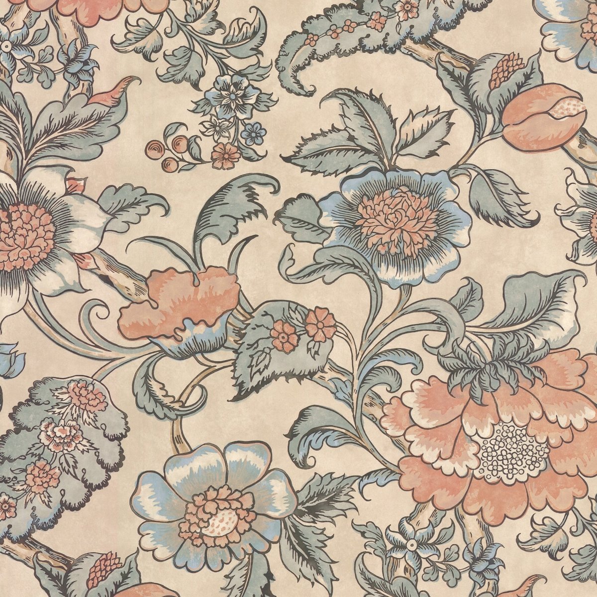 Little Greene Sackville Street Behang 0284SASOURC - LAB COLOUR THE WORLD