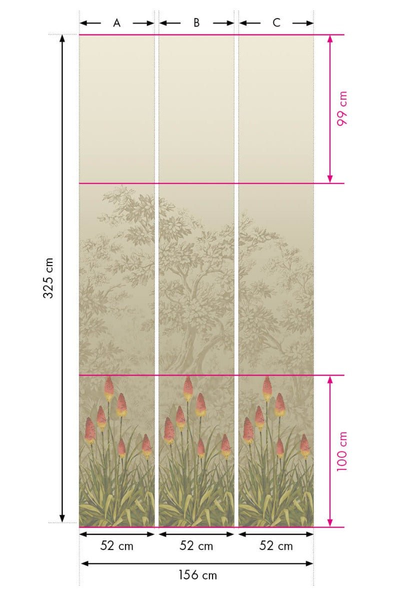 Little Greene Upper Brook St Behang 0251UBMIDIZ - LAB COLOUR THE WORLD